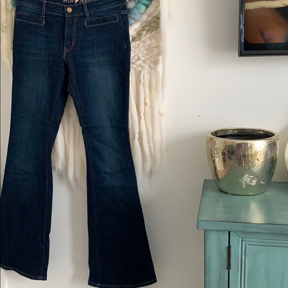 MIH (Anthropologie) Casablanca Midrise Flare Jeans
